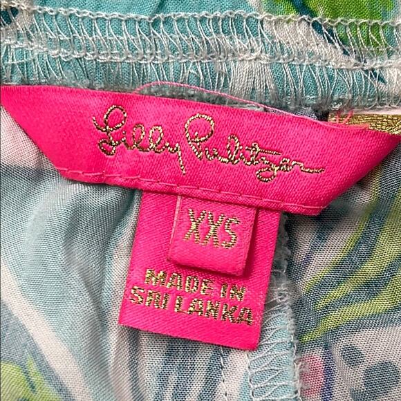 NEW Lilly Pulitzer XXS Bal Harbour Palazzo Bali‎ Blue Sway This Way - Picture 7 of 10
